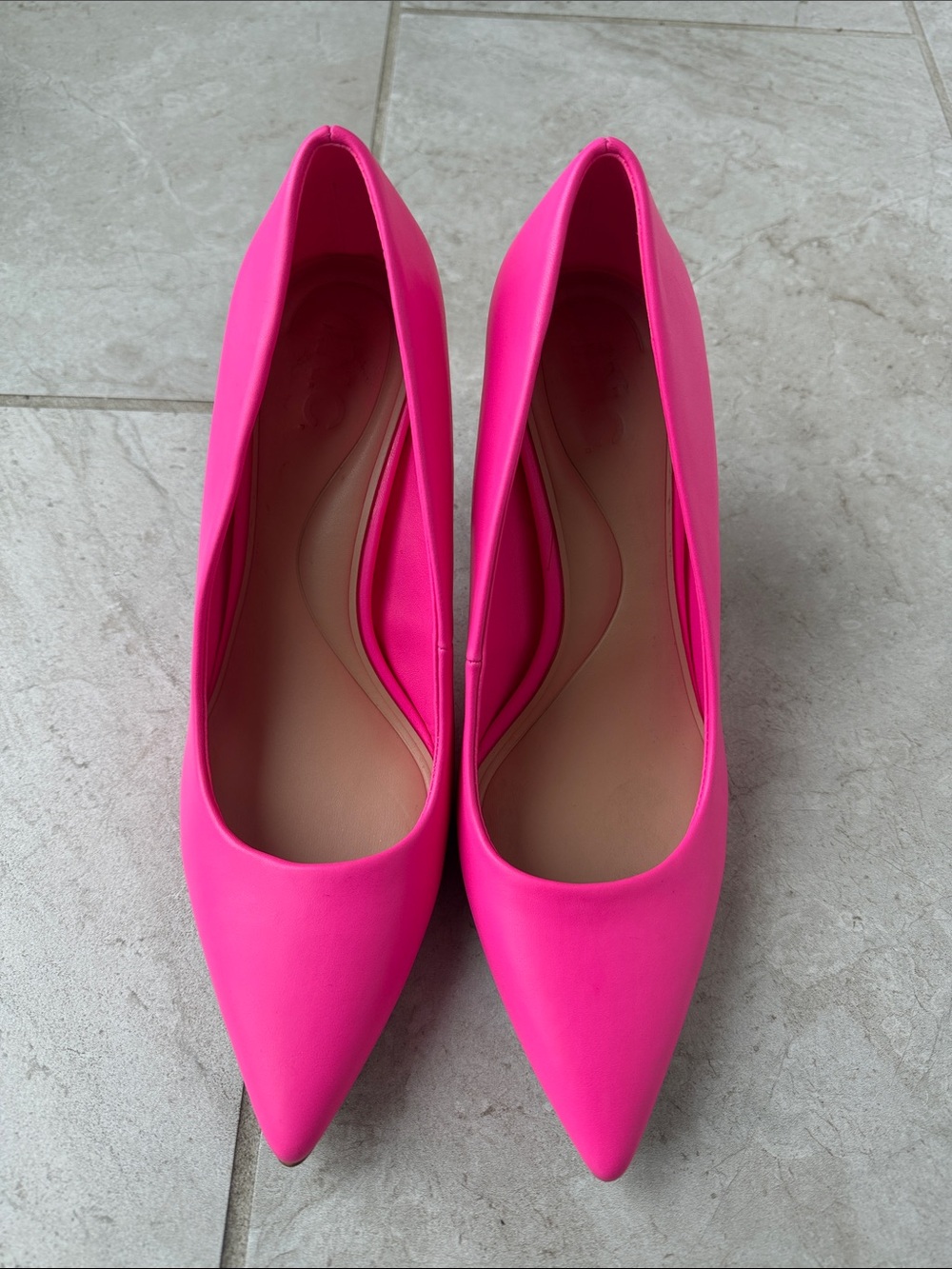 INC International Concepts Hot Pink Pointed Toe Pumps